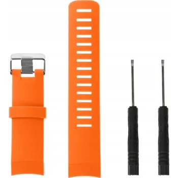 Řemínek na hodinky Silikonový Řemínek Náhradní + Šroubováky pro Suunto Core ALU Black