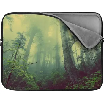 pouzdro na notebook Sablio Obal na notebook Temný les - 13"