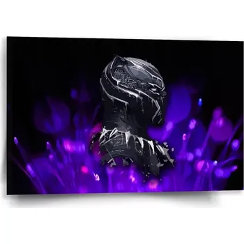Obraz Sablio Obraz BLACK PANTHER Fialová luminescence - 60x40 cm