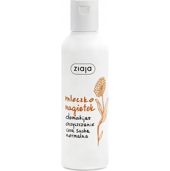 Přípravek na čištění pleti a oči Ziaja Nagietek Čisticí pleťové mléko 200 ml Pro suchou a normální pleť