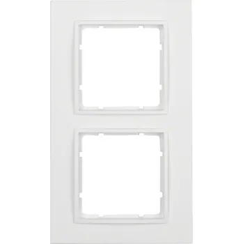 Dvojitý Rámeček Hager bílý