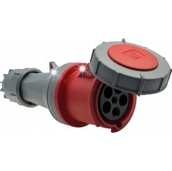 Elektrická zásuvka Přenosná zásuvka silová 63A 5P 400V IP67 Pawbol B.1052 hermetická