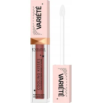 Lesk na rty Eveline Variete Cooling Kisses Lesk na rty pro zvětšení objemu 04 Candy Girl