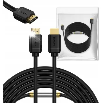 Video kabel BASEUS VÝKONNÝ KABEL HDMI 2.0 UHD FULL HD 4K 60HZ 18GBPS 20M