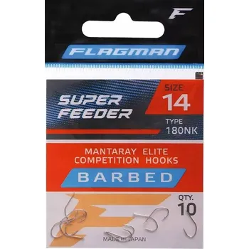 Rybářský háček Flagman Super Feeder Háčky na zem 8 10 ks