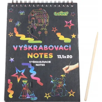 Blok Vyškrabovací notes 20x13,5cm /12 listů