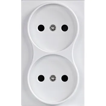 Elektrická zásuvka Elektrická Zásuvka Viplast bílá