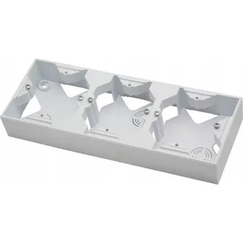 Elektroinstalační krabice Elektroinstalační krabice na omítku Ospel 84 x 226 x 34 mm