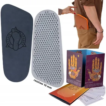 Masáž Akupresurní podložka s aplikátorem s mnoha jehlami Acupres Boards 10 mm, 473 jehel