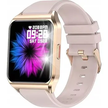 Hodinky Chytré Hodinky Rubicon RNCE89-3 Zlato-Růžové