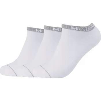 Pánské ponožky Ponožky Mustang 3 kusy, bílé, velikost 47-49