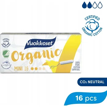 Menstruační tampony Tampony Vuokkoset 16 ks