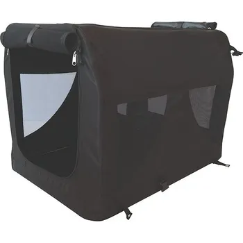 přepravka pro zvíře M-PETS Comfort přepravka pro psa 59 x 81 x 59 cm černá