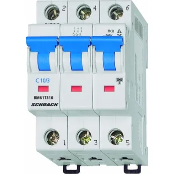 Jistič Jistič C10A/3, 6kA SCHRACK