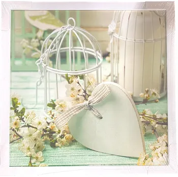 Obraz Obraz bílé tulipány 32x32