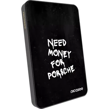 Powerbanka Picasee Powerbanka s MagSafe 5 000 mAh Šedá - Black Dollar