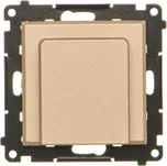 Vypínač na kartu, elektronický, s orientačním LED podsvětlením, Simon 55 TEWH1.01/144, champagne metalizovaná