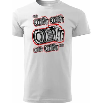 Podprsenka Tričko s fotoaparátem Nikon pro fotografa