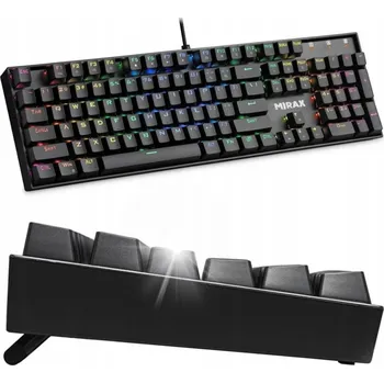 Klávesnice Mechanická herní klávesnice s RGB podsvícením, plná velikost MIRAX GK-3