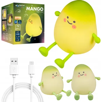Lampička Noční lampa MasterLED vícebarevná 3000K mango