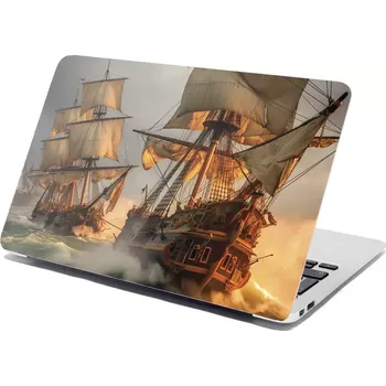 samolepka Sablio Samolepka na notebook Plachetnice ve vlnách - 29x20 cm