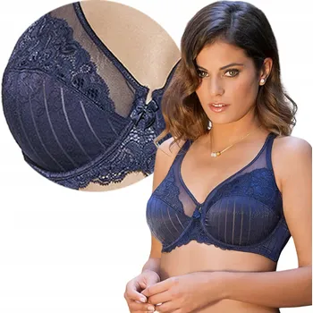 Podprsenka Selene podprsenka nevyztužená modrá velikost 105C