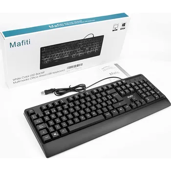 Klávesnice Mafiti Kancelářská klávesnice se 104 klávesami a USB