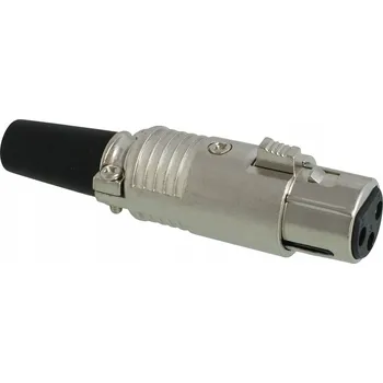 Audio kabel XLR konektor 3pin samice na kabel HQ