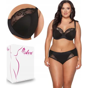 Podprsenka Ava podprsenka polovyztužená černá velikost 65E