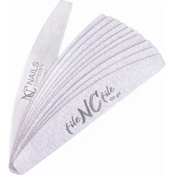 Kovový Pilník půlbanánu + vyměnitelné nástavce 100 a 180 mm Nails Company