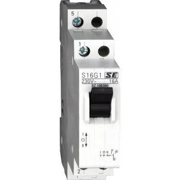 vypínač Přepínač 1-0-2 16A 1p lišta TH35 BZ106380 Schrack