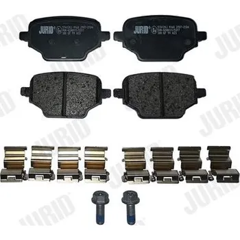 Brzdová destička Sada brzdových destiček, kotoučová brzda JURID 574120J