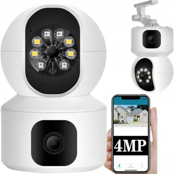 IP kamera MODERNÍ VNITŘNÍ KAMERA 2v1 WIFI 4MP CHŮVIČKA