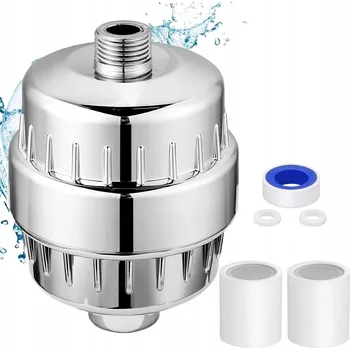Filtrace vody SPRCHOVÝ FILTR NA VODU do sprchy odstraňuje vodní kámen a chlór