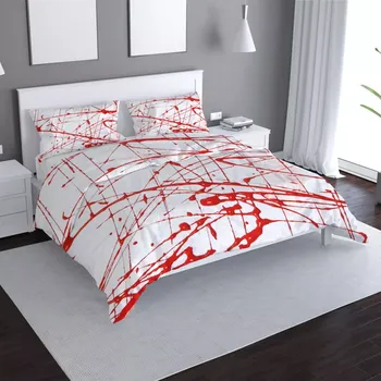 Povlečení Sablio Povlečení Krvavé cákance - 140x220 / 90x70