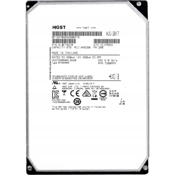 Interní pevný disk Disk 6TB HGST He6 Helium SATA 3.5