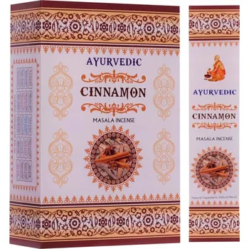Vonná tyčinka Ayurvedic masala Chakra vonné tyčinky Skořice