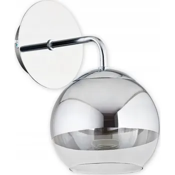 Nástěnné svítidlo Nástěnné svítidlo LEMIR stříbrné, vícebarevné patice E27 60 W