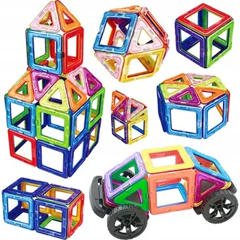 ostatní stavebnice 48x MAGNETICKÉ STAVEBNICE STAVEBNICE XXL