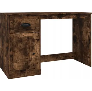 Psací stůl Psací stůl se zásuvkou, kouřový dub, 115x50x75 cm