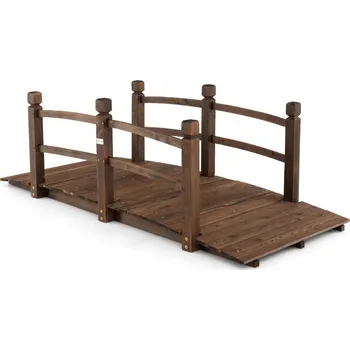 Zahradní stavba Dřevěný zahradní můstek, Můstek k jezírku