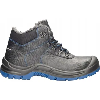 Pracovní obuv Pracovní zateplené boty KINGWIN S3 - černo-modré - velikost 45