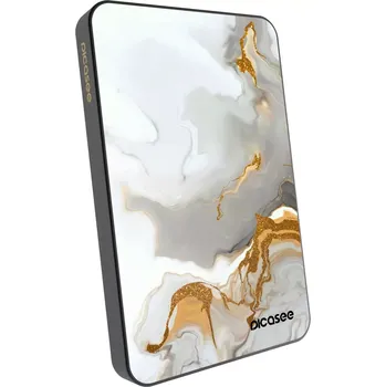 Powerbanka Picasee Powerbanka s MagSafe 5 000 mAh Šedá - Her