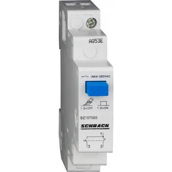 vypínač Modulární spínač, 1-2, 16A, 1P