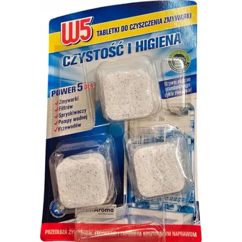 Mycí prostředek Tablety do čištění myčky nádobí W5 0,1 l