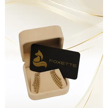 Náušnice Foxette Náušnice z chirurgické oceli Precious One - Originální F-1120