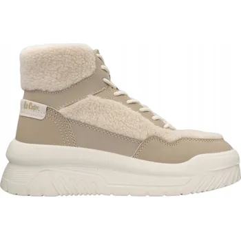 Dámská zimní obuv Lee Cooper dámské sněhule s kožíškem, zateplené fleecem, velikost 38