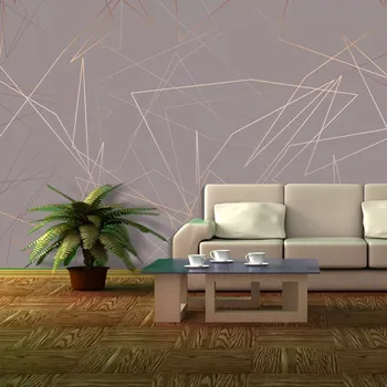 Tapeta Sablio Tapeta Trojúhelníková abstrakce - 125x75 cm