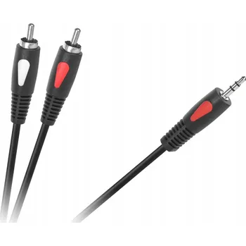Audio kabel Kabel Cabletech Eco-Line minijack (3,5 mm) – 2x RCA (cinch) 1 m