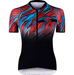 Dres Force LIFE UNI kr. rukáv, črn-petrol-červený M